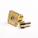 4 Hole flange SMA RP Female Connector Solder Type PTFE Crimp Type Gold Plating 4 Hole flange SMA RP Female Connector Solder Type PTFE Crimp Type Gold Plating