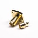4 Hole flange SMA RP Female Connector Solder Type PTFE Crimp Type Gold Plating 4 Hole flange SMA RP Female Connector Solder Type PTFE Crimp Type Gold Plating