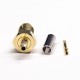 Crimp Type Connector SMA Female 180 Degree for RG316 Coaxial Cable Crimp Type Connector SMA Female 180 Degree for RG316 Coaxial Cable