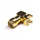 DIP Type SMA Connector 90 Degree Female Panel Mount Gold Plating DIP Type SMA Connector 90 Degree Female Panel Mount Gold Plating