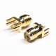 Edge Mount SMA Connector Straight Female Threaded Gold Plating for PCB Mount Edge Mount SMA Connector Straight Female Threaded Gold Plating for PCB Mount