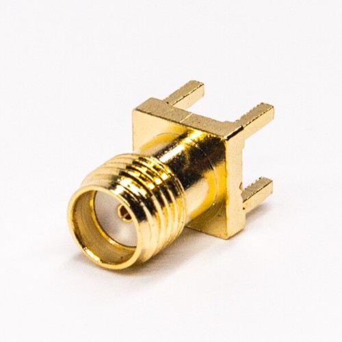Female SMA Connector 180 Degree Through Hole for PCB Mount Female SMA Connector 180 Degree Through Hole for PCB Mount