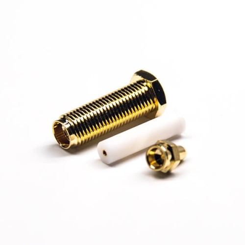 Gold Plating SMA Connector 180 Degree Female with PTFE Solder Type for 1.37. 1.13 0.81 Cable Gold Plating SMA Connector 180 Degree Female with PTFE Solder Type for 1.37. 1.13 0.81 Cable