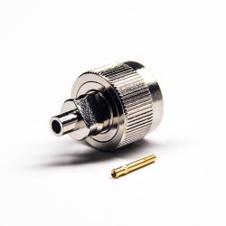 Nickel Plating SMA Connector 180 Degree RP-Male Solder Type for Cable