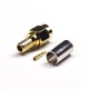 RF Connector SMA Male Straight Crimp Type for Coaxial Cable Gold Plating RF Connector SMA Male Straight Crimp Type for Coaxial Cable Gold Plating