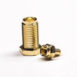 RF Connector SMA Type Straight Female Crimp Type Solder Type
