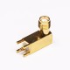 RF SMA Female Connector Right Angled for PCB Mount RF SMA Female Connector Right Angled for PCB Mount