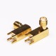 RF SMA Female Connector Right Angled for PCB Mount RF SMA Female Connector Right Angled for PCB Mount