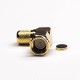 Right Angled SMA Connector Male Crimp Type for RG6 Coaxial Cable Right Angled SMA Connector Male Crimp Type for RG6 Coaxial Cable