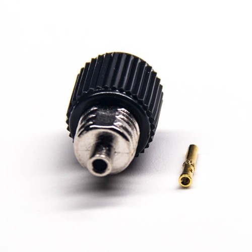 RP Female Straight SMA Connector Straight Black Plastic Shell Solder Type RP Female Straight SMA Connector Straight Black Plastic Shell Solder Type