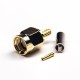 RP Male SMA Connector Straight Female Pin Crimp Type Gold Plating for RG316 RP Male SMA Connector Straight Female Pin Crimp Type Gold Plating for RG316