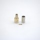 RP SMA Male Connector Straight Crimp Type Gold Plating for Cable 5D-FB RP SMA Male Connector Straight Crimp Type Gold Plating for Cable 5D-FB