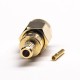 RP SMA Male Connector Straight Crimp Type Gold Plating for Cable 5D-FB RP SMA Male Connector Straight Crimp Type Gold Plating for Cable 5D-FB