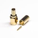 SMA 50 Ohm Connector Male 180 Degree Crimp Type Gold Plating SMA 50 Ohm Connector Male 180 Degree Crimp Type Gold Plating