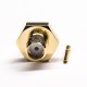 SMA Bulkhead 180 Degree Female Connector Solder Type 50 Ohm Gold Plating SMA Bulkhead 180 Degree Female Connector Solder Type 50 Ohm Gold Plating