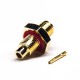 SMA Bulkhead 180 Degree Female Connector Solder Type 50 Ohm Gold Plating SMA Bulkhead 180 Degree Female Connector Solder Type 50 Ohm Gold Plating