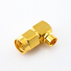 SMA Cable Semi-soft/semi-rigid-3 Male 90 Degree Solder Type Connector