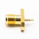 SMA Connector 2Hole Flange Straight Female Solder Type for Panel Mount SMA Connector 2Hole Flange Straight Female Solder Type for Panel Mount