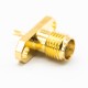 SMA Connector 2Hole Flange Straight Female Solder Type for Panel Mount SMA Connector 2Hole Flange Straight Female Solder Type for Panel Mount