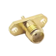 SMA Connector 2Hole Flange Straight Female Solder Type for Panel Mount SMA Connector 2Hole Flange Straight Female Solder Type for Panel Mount
