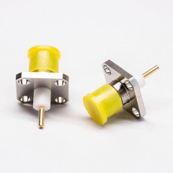 SMA Connector 4 Hole Flange Famale Straight for Panel Mount