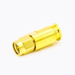 SMA Connector Male 180 Degree Clamp for RG58/RG142