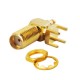 SMA Connector PCB Mount Right Angle Female Solder Type SMA Connector PCB Mount Right Angle Female Solder Type