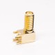 SMA Connector Right Angle Jack Through Hole for PCB Mount SMA Connector Right Angle Jack Through Hole for PCB Mount