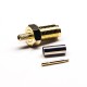 SMA Connector RP Female Crimp Type for RG316 Coaxial Cable Gold Plating SMA Connector RP Female Crimp Type for RG316 Coaxial Cable Gold Plating