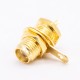 SMA Connector Solder Type For Cable Straight Panel Mount SMA Connector Solder Type For Cable Straight Panel Mount