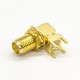 SMA Connector Type Right Angled Female Through Hole for PCB Mount SMA Connector Type Right Angled Female Through Hole for PCB Mount