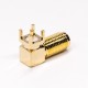 SMA Connector Type Right Angled Female Through Hole for PCB Mount SMA Connector Type Right Angled Female Through Hole for PCB Mount