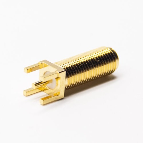 SMA Connector Types 180 Degree Female Through Hole for PCB Mount SMA Connector Types 180 Degree Female Through Hole for PCB Mount