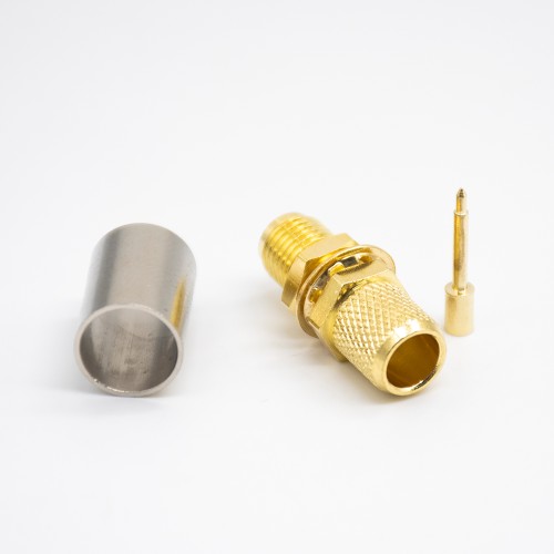 SMA Connector Types RP-Female Straight for RG8 Cable SMA Connector Types RP-Female Straight for RG8 Cable