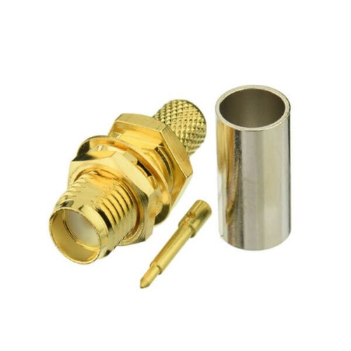 SMA Connector Types RP-Female Straight for RG8 Cable SMA Connector Types RP-Female Straight for RG8 Cable