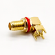SMA Connector WaterProof Female PCB Mount Angled DIPType Front Bulkhead SMA Connector WaterProof Female PCB Mount Angled DIPType Front Bulkhead