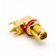 SMA Connector WaterProof Female PCB Mount Angled DIPType Front Bulkhead SMA Connector WaterProof Female PCB Mount Angled DIPType Front Bulkhead