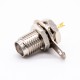 SMA Connectors Solder Type Straight Bulkhead Female for RG400, RG223 SMA Connectors Solder Type Straight Bulkhead Female for RG400, RG223