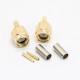 SMA Crimp Type for RG174/RG316/LMR100 Cable Connector Male 180 Degree SMA Crimp Type for RG174/RG316/LMR100 Cable Connector Male 180 Degree