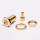 SMA Female Bulkhead Connector Coaxial Solder Type for RF1.13 SMA Female Bulkhead Connector Coaxial Solder Type for RF1.13