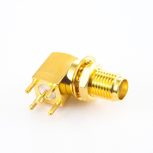 SMA Female Connector PCB Mount Straight DIP Type Front Bulkhead SMA Female Connector PCB Mount Straight DIP Type Front Bulkhead