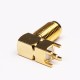 SMA Female Right Angle Connector Through Hole for PCB Mount