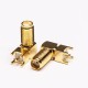 SMA Female Right Angle Connector Through Hole for PCB Mount
