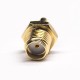 SMA Gold Plating Connector Female 180 Degree Window Solder Type SMA Gold Plating Connector Female 180 Degree Window Solder Type