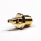 SMA Gold Plating Connector Female 180 Degree Window Solder Type SMA Gold Plating Connector Female 180 Degree Window Solder Type