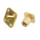 SMA Male 4-hole Flange Plug Semi-Rigid Solder Type for RG405 cable SMA Male 4-hole Flange Plug Semi-Rigid Solder Type for RG405 cable