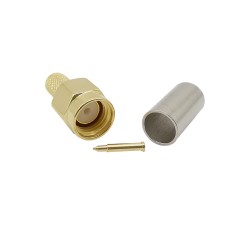 SMA Male Connector Crimp Type Straight for 8D-FB