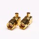 SMA Male Right Angle Connector Solder Type for Coaxial Cable SMA Male Right Angle Connector Solder Type for Coaxial Cable