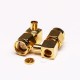 SMA Male Right Angle Connector Solder Type for Coaxial Cable SMA Male Right Angle Connector Solder Type for Coaxial Cable