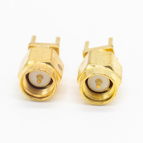 SMA PCB Mount Connector Male Straight DIP Type SMA PCB Mount Connector Male Straight DIP Type